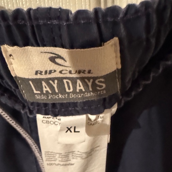 Rip Curl Dark Blue Swim Trunks - Picture 2 of 5